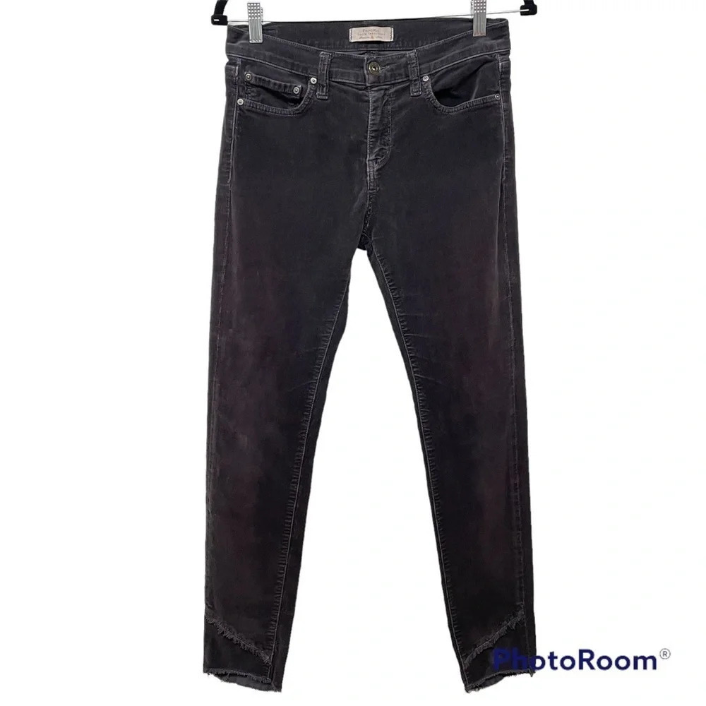Principle Denim Innovators The Dreamer Skinny Jean 28 Raw hem